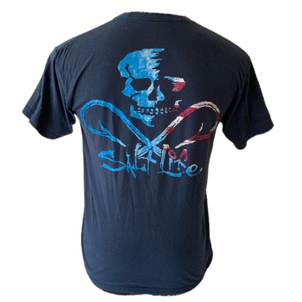 Salt Life ameriskull pocket short sleeve tee m